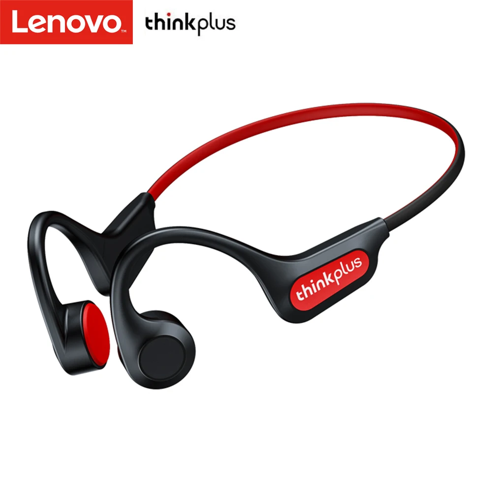 

Lenovo thinkplus X3 pro Bone Conduction Headphone Wireless BT5.3 Earphone Ergonomic Lightweight Design IP56 Waterproof White