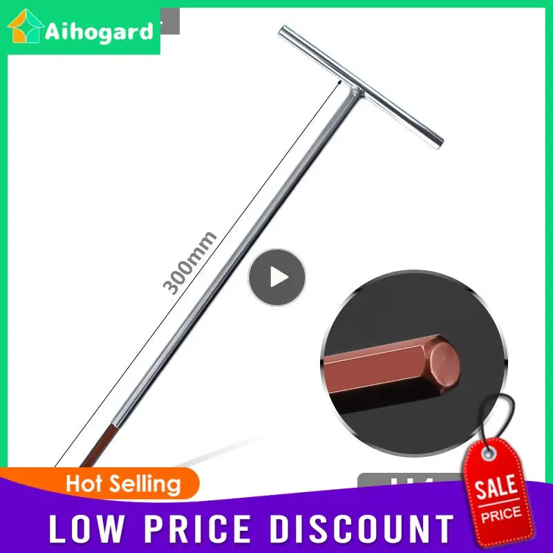 

1~10PCS T20-T40 Torx Screwdriver T Type Allen Hex Wrench 3/4/5/6MM Chrome Vanadium Steel Magnetic Spanner For Repair Tool