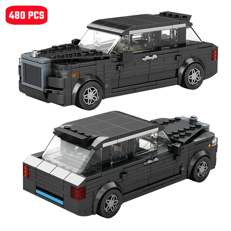 480 шт. Детский конструктор скоростной гоночный автомобиль