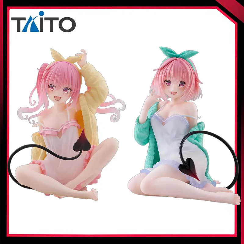 Фото Настольная фигурка TAiTO Cute To Love-Ru Darkness: Момо Белиа Девилюк, Нана Астар Девилюк (версия в домашней одежде) Аниме-фигурки и модели игрушек №1