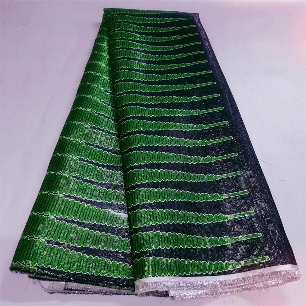 Африканские Восковые принты парчовые ткани нигерийская жаккардовая парчовая