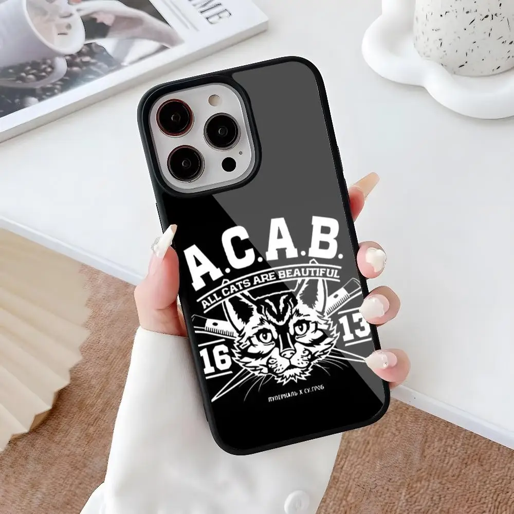 Чехол для телефона All Cops Are Bastards Acab Ultras для Iphone 17 Air 16 15 14 13 12 11 Pro Max Mini Plus Se Xr Xs PC+TPU Cover (art.: 3920d40b8100b) - 3920d40b8100b