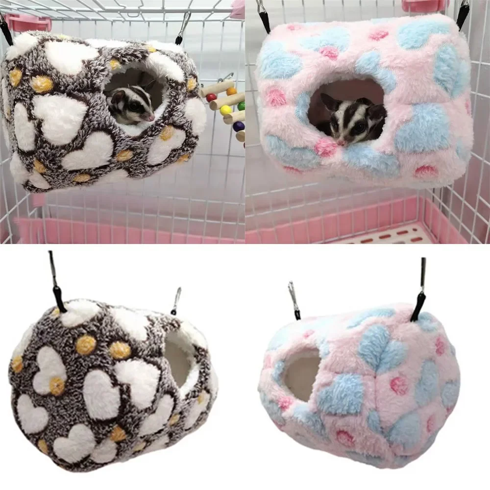 

Fashion Bird Nest Hanging Warm Squirrel Beds Hamster Cage Pet Sleeping Bag Pet Hammock