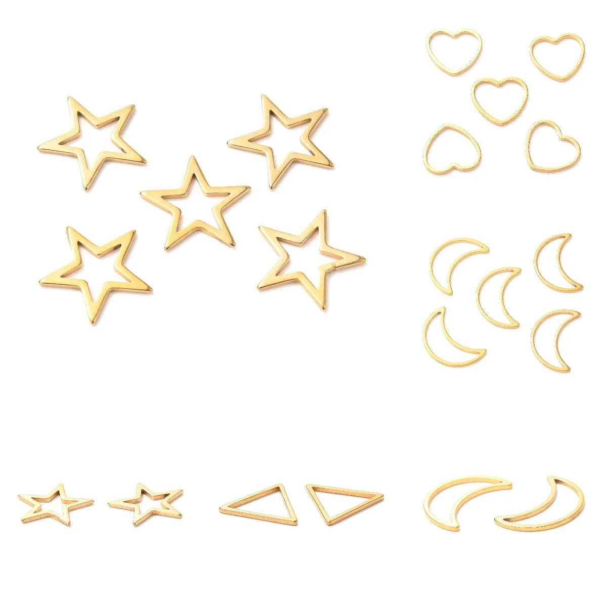 Серьги-подвески из нержавеющей стали для самостоятельного изготовления