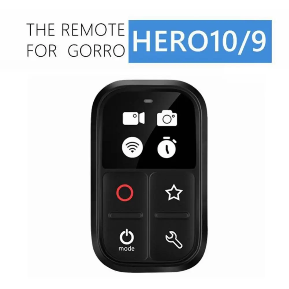 

Пульт дистанционного управления для GoPro Hero 10 9 8 Max с запястьем YOCTOP Водонепроницаемый Bluetooth-совместимый смарт-пульт дистанционного управлени...