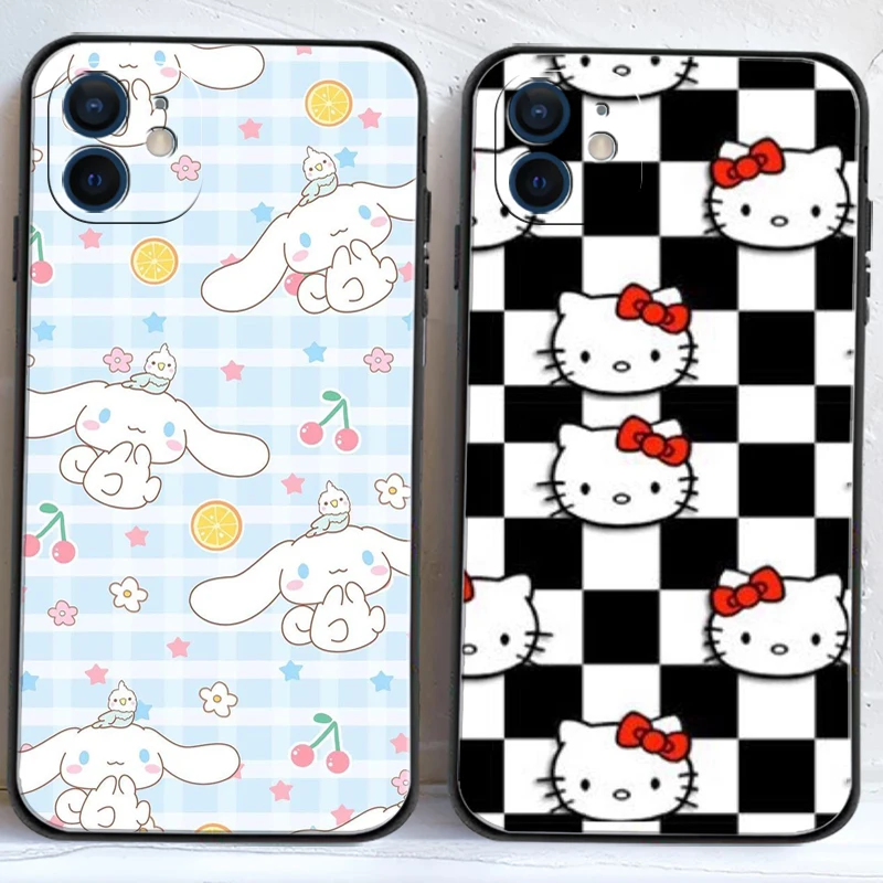 

Hello Kitty 2022 Phone Cases For iPhone 11 12 Pro MAX 6S 7 8 Plus XS MAX 12 13 Mini X XR SE 2020 Coque Carcasa Funda