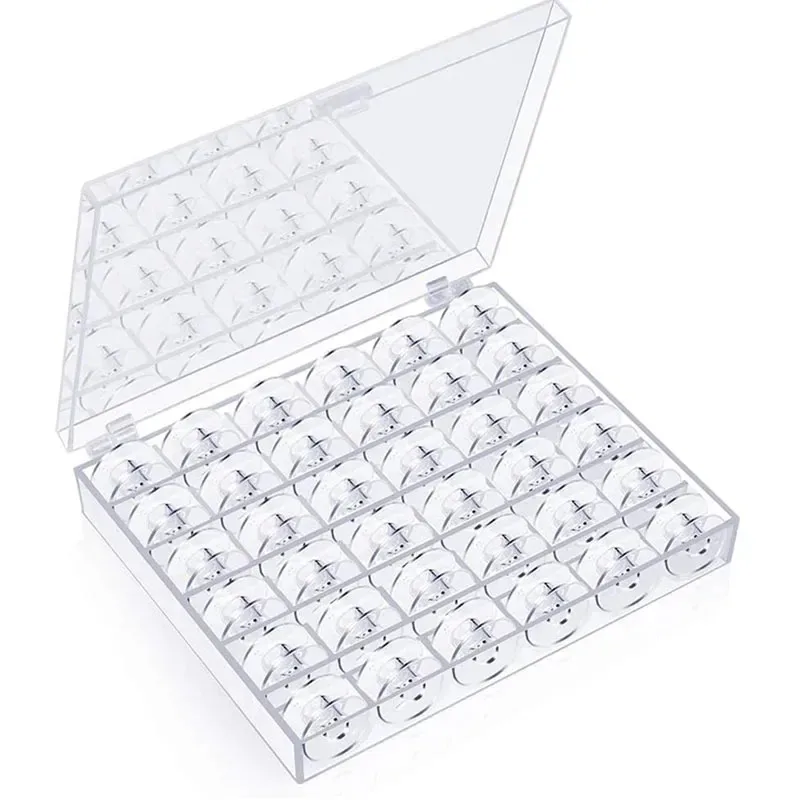 ępione szpulki plastikowe pudełko do przechowywania zestaw 25 szpulek maszyn szycia zestawy narzędzi akcesoria ...