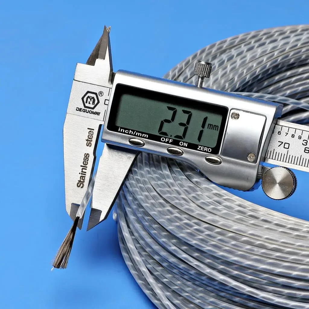 Модернизированный нагревательный кабель прозрачный телефон 100 м 12K 33 Ом/м