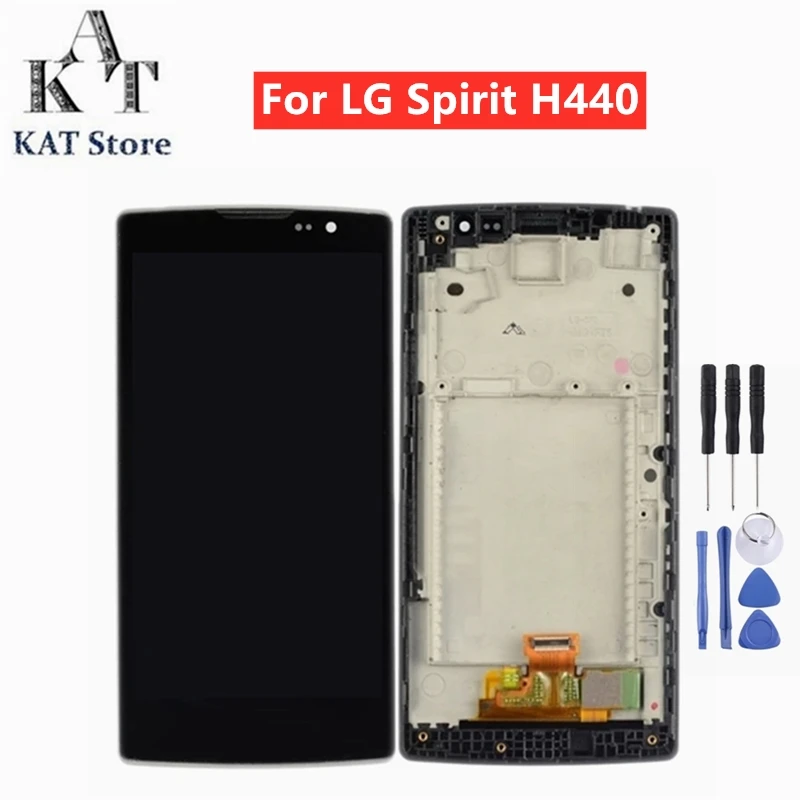 ЖК-дисплей с сенсорным экраном 4,7 дюйма для LG Spirit H420, H440, H442, H443