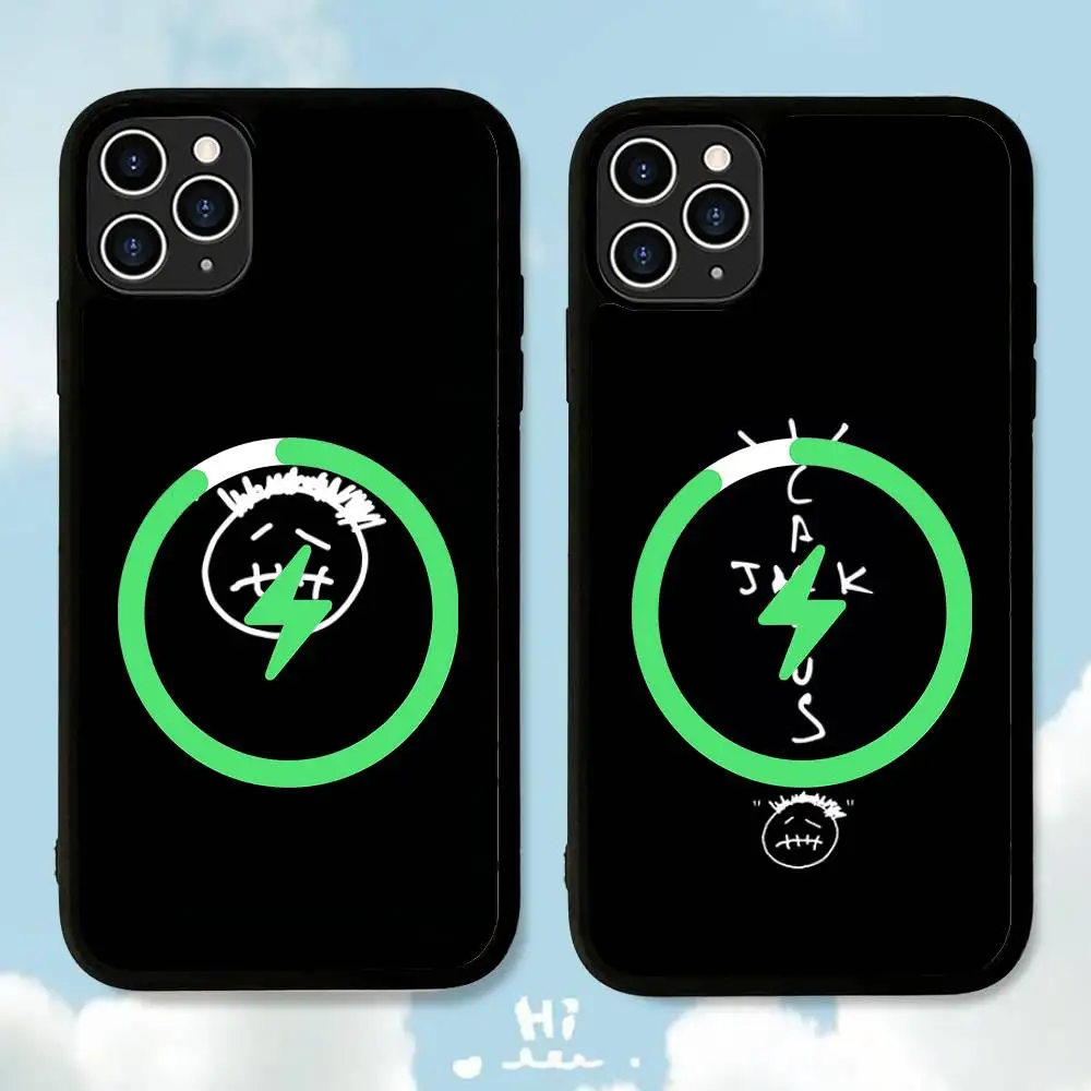 Фото Чехол для телефона Travis Scott Cactus Jack для iPhone 17, 16, 15, 14, 13, 12, 11 Pro Max, чехол для беспроводного зарядного устройства Magsafe №5