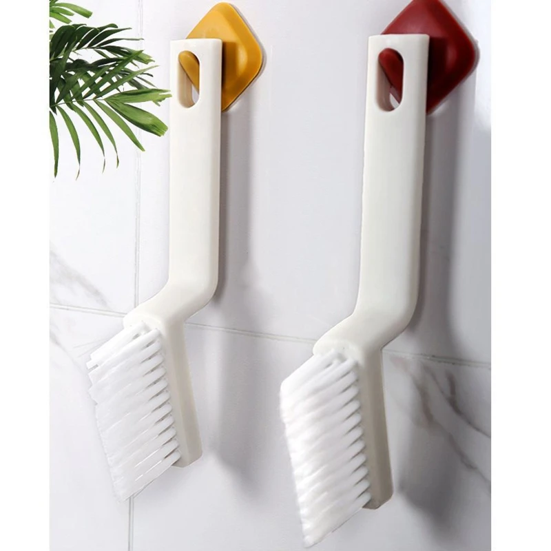 

New HouseHold Unique Design Hand-held Groove Gap Cleaning Brush Grout Cleaner Scrub Brush Deep Tile Joints Fine Workmanship Tool