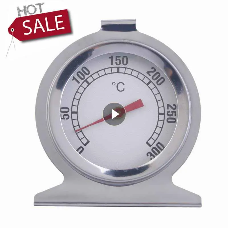

300°C Stainless Steel Oven Cooker Thermometer Mini Dial Stand Up Temperature Gauge Meter Food Meat Grill Cooking Kitchen Tools