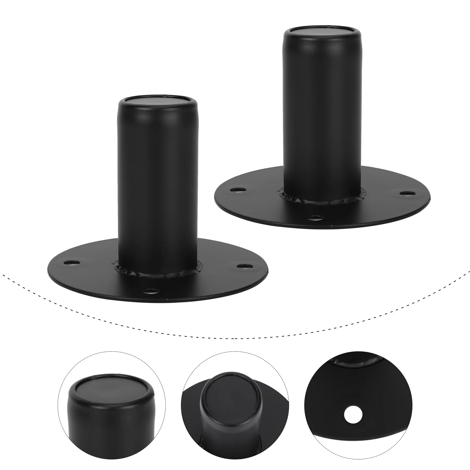 

2pcs Speaker Base Sturdy Durable Prime Premium Speaker Base Speaker Holder Speaker Tray for Speaker Home
