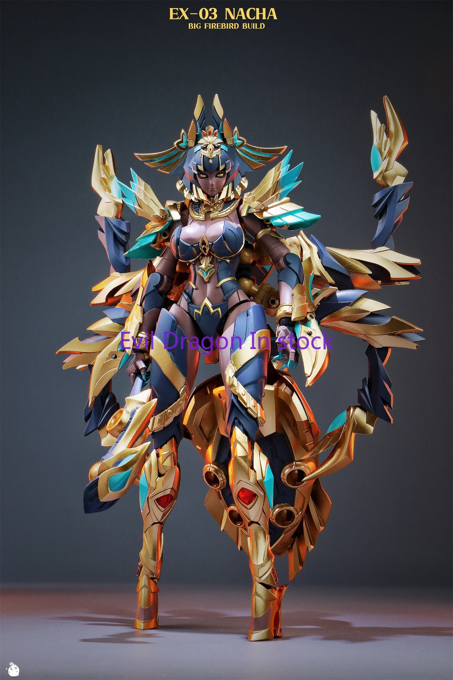 [В наличии] BigFirebird Build Transformation EX-03 EX03 NACHA Mobile Suit Girl модель из сплава фигурка с