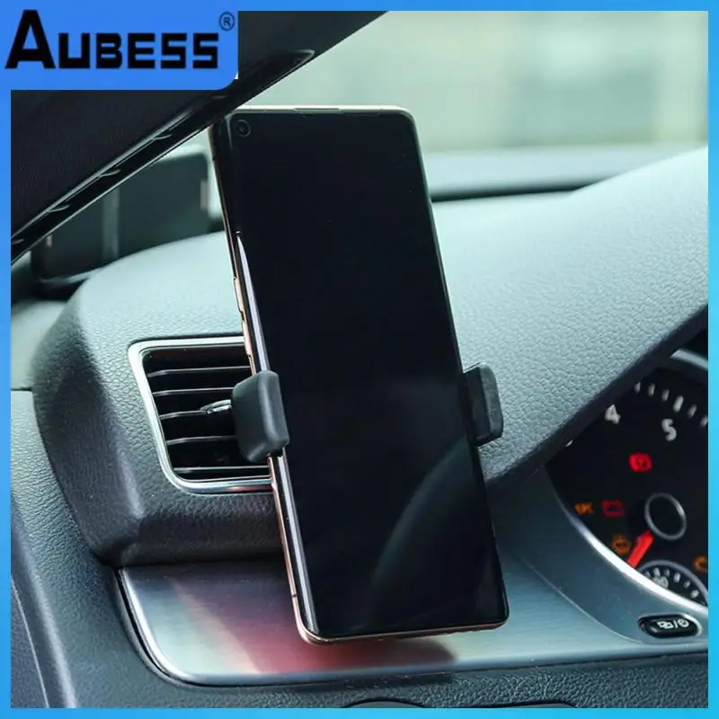 

Durable Car Bracket Air Outlet Mobile Phone Bracket Universal Cell Phone Mount Phone Holder Bracket Portable Abs Bracket