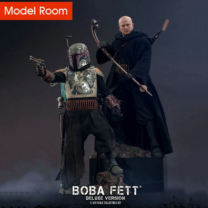 

Hot Toys TMS033 TMS034 1/6 Boba Fett Figure Model 12'' Male Soldier Action Doll Full Set Collectibel Toy In Stock
