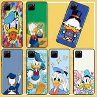 good looking donald duck phone case for oppo find x2 x3 x5 pro lite neo 5g reno 4 5 6 7 lite z 4g 5g pro se black luxury back