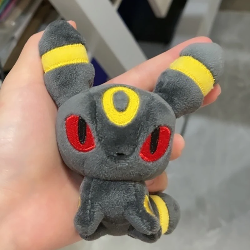 Подлинная плюшевая игрушка Pokemon Eevee Sylveon мягкая и липкая кукла серии брелок Vaporeon