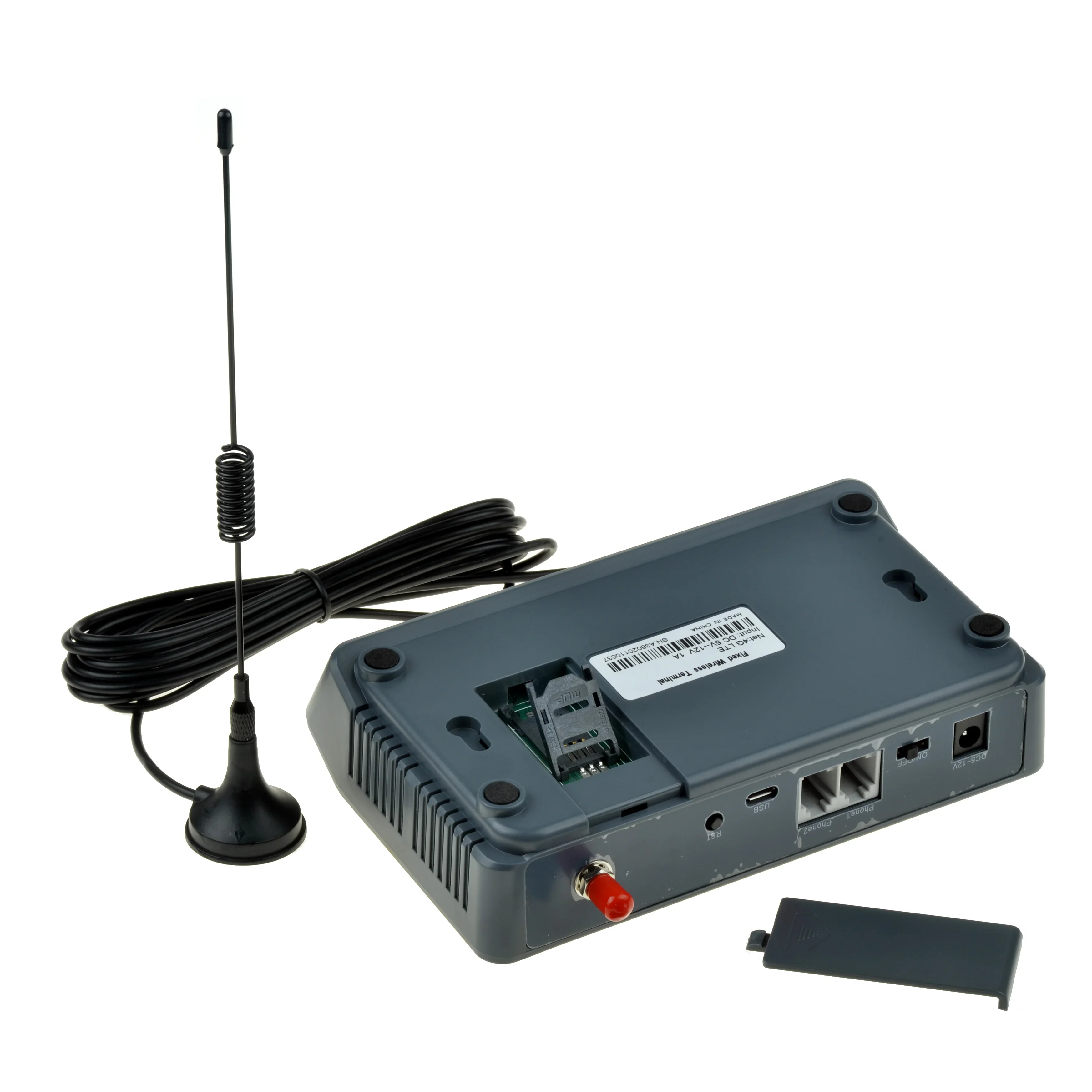 Фиксированный беспроводной терминал 4G LTE ЖК-дисплей для системы сигнализации