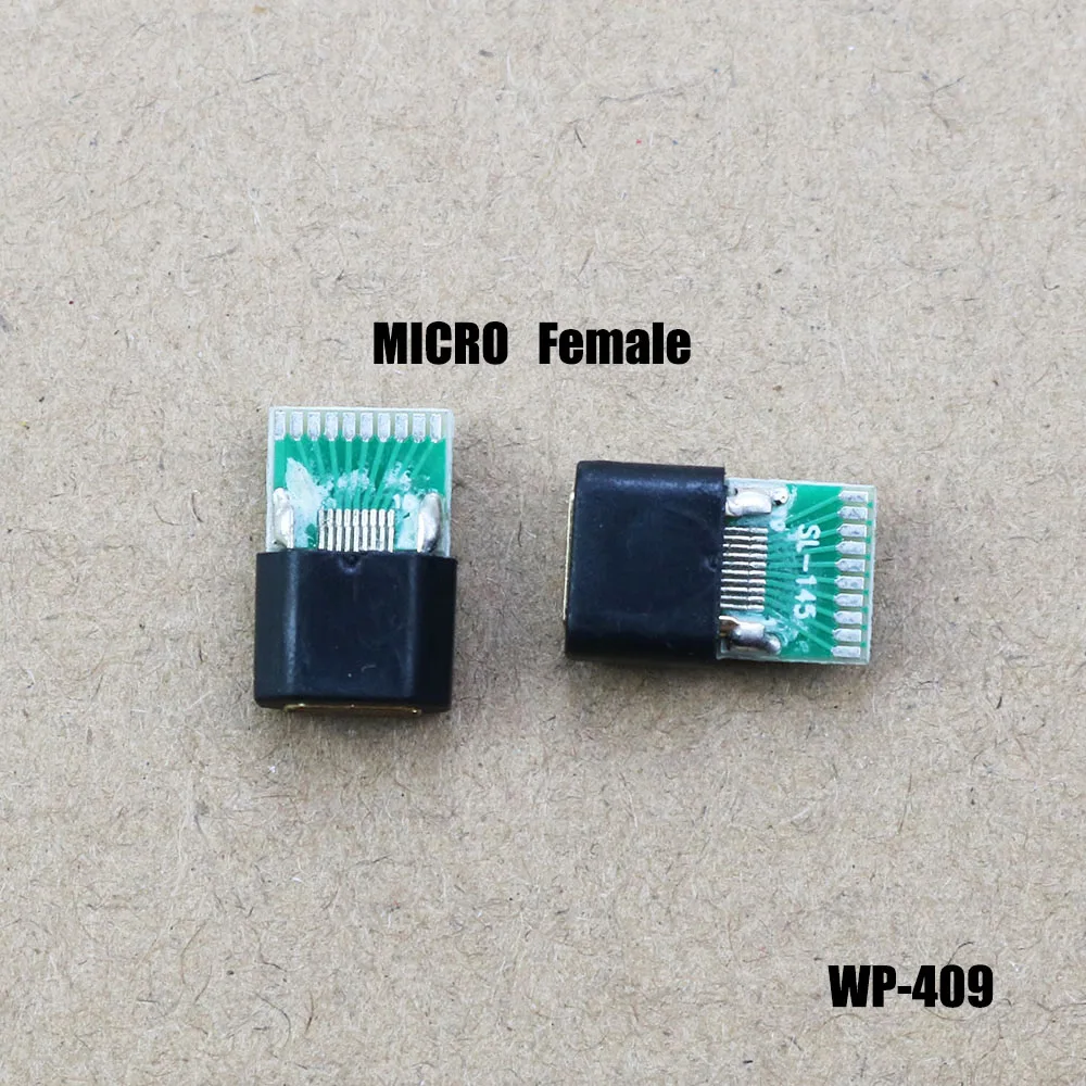 1 шт. позолоченная гнездовая розетка MICRO HDMI с печатной платой D TYPE MICRO HDMI 19P гнездовая тестовая плата WP-409
