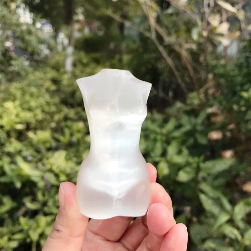 

1 шт., резная статуя из натурального камня, 7,6 см