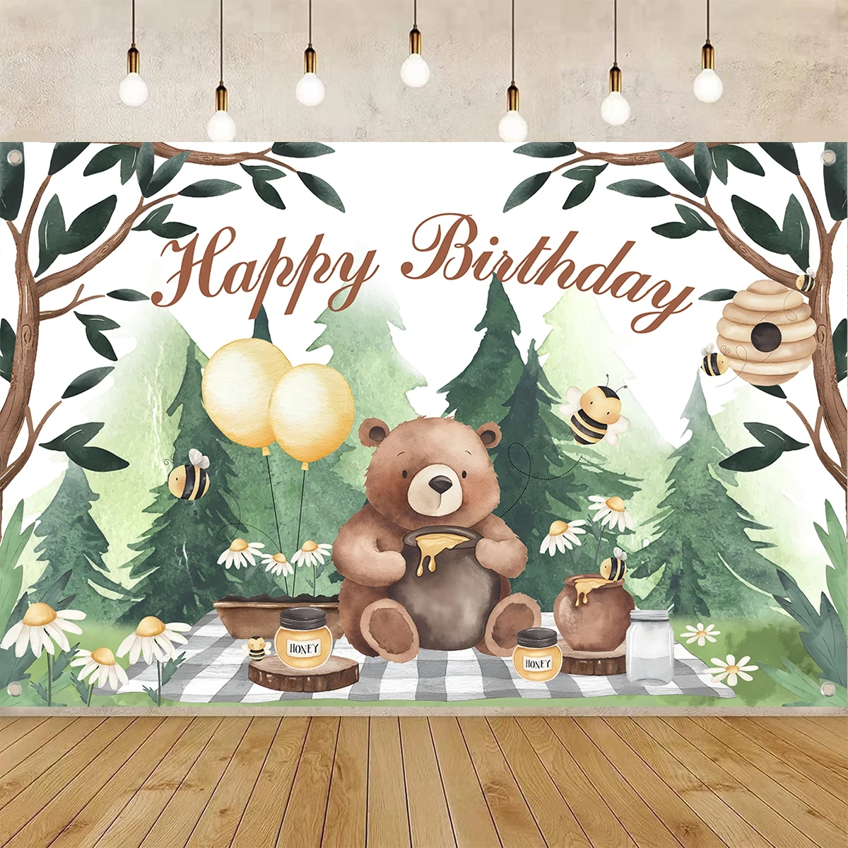 Декорации в виде джунглей и животных декорации диких сафари дня рождения Фотофон