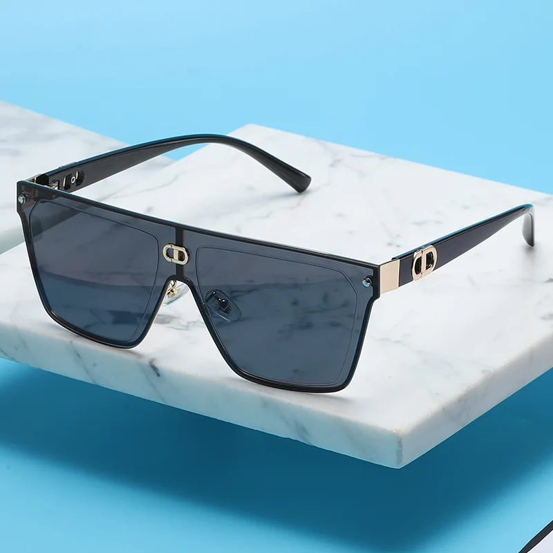 

MYALICE The New vintage Rectangle One-piece sunglasses Men Trend Sun Glasses Women Brand Designer Outdoor tourism UV400