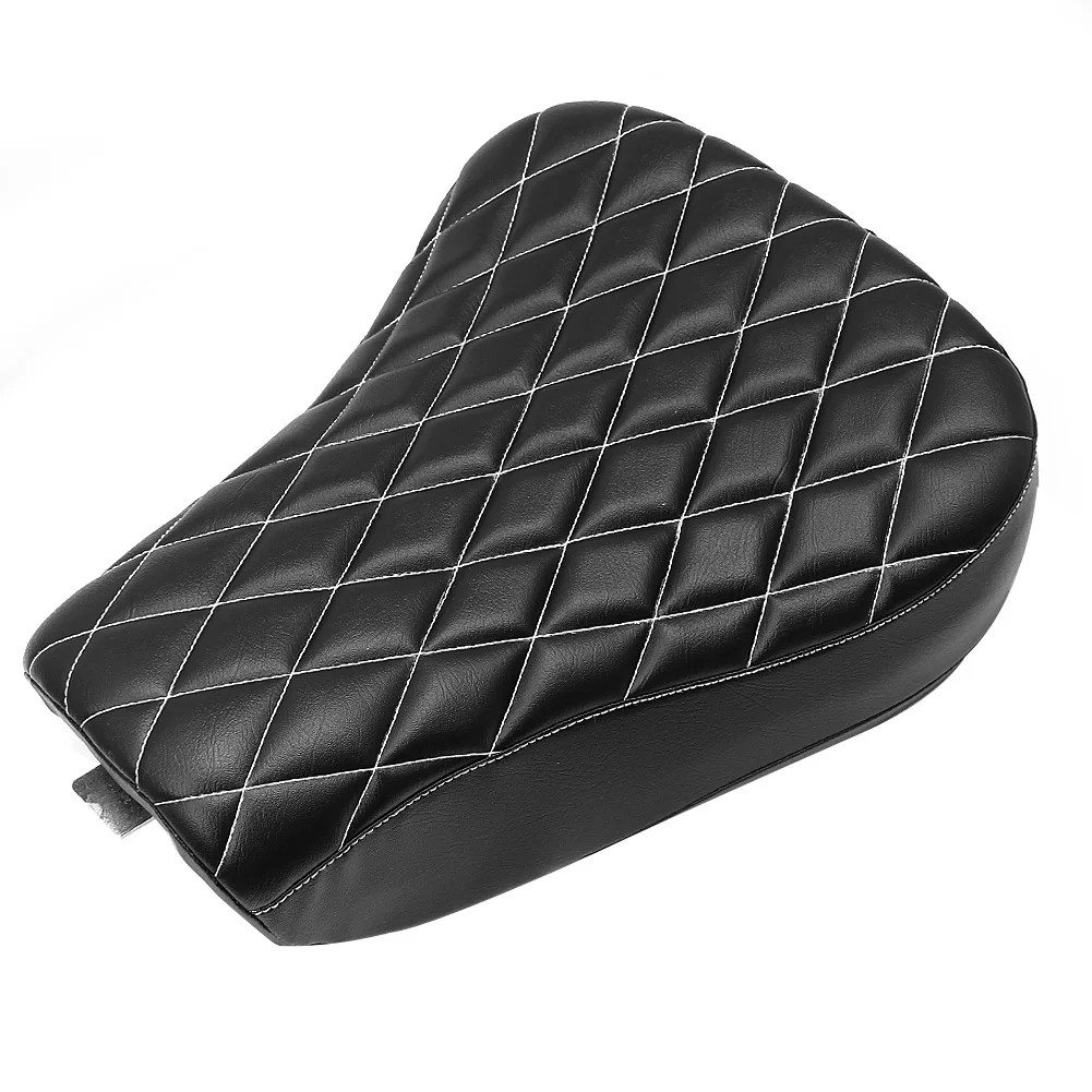 

Мотоциклетная черная передняя подушка сиденья водителя Solo для Harley Sportster Forty Eight XL1200 883 72 48 2010-2015