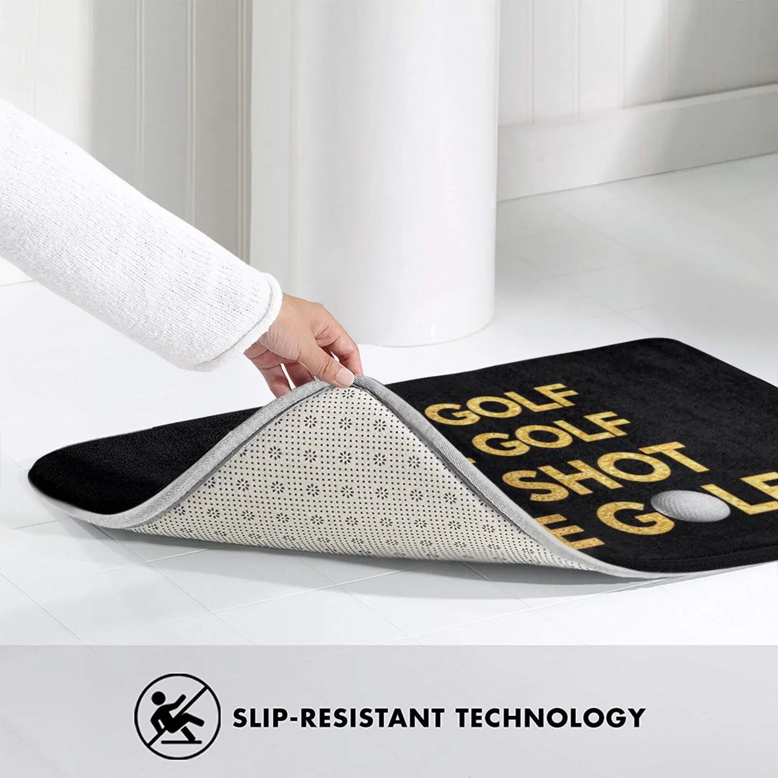 Коврик от Best Dad нескользящий коврик впитывающий воду для гольфа |