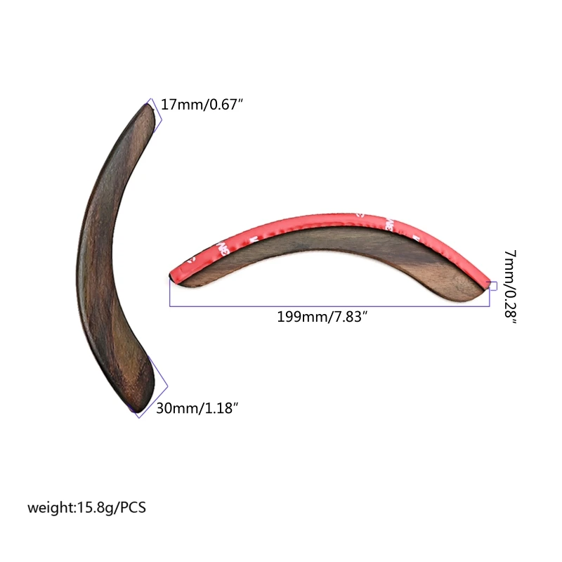 Подлокотник для деревянной акустической гитары с крепежной лентой