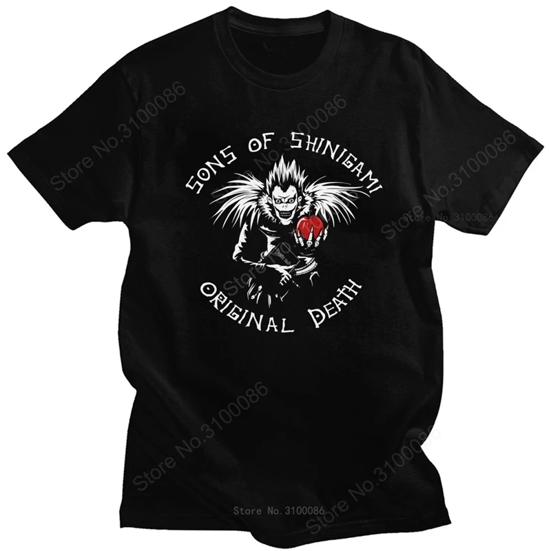 

Футболка мужская с надписью «Sons Of Shinigami»