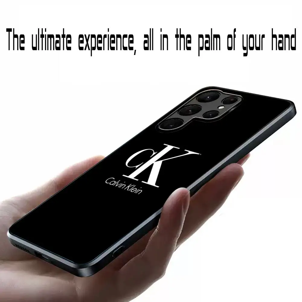 Модный чехол C-Calvin K-Klein для Samsung Galaxy S26 S25 S24 S23 S22 S21 Plus Ultra Note20, мягкий, черный. (art.: 3920dd04f8658) - 3920dd04f8658