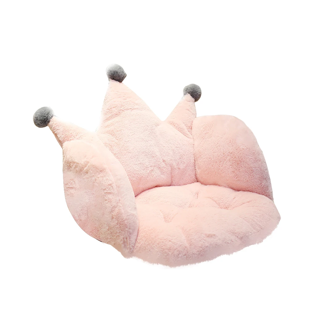 Cushions Stuffed Desk Warm Comfort Plush Waist Backrest Thic