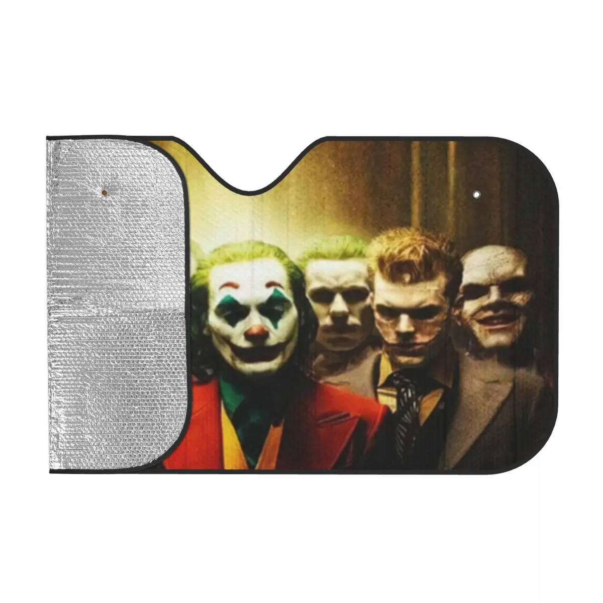 Рисунок 2 - Ужасный отражатель от солнца в стиле Джокера