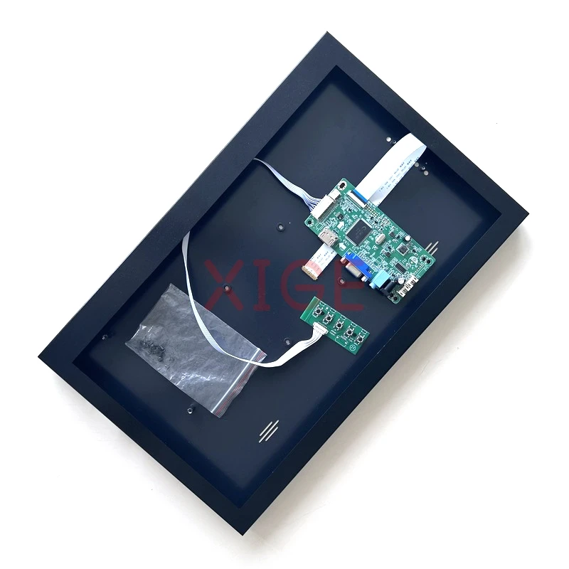 

For N156HCA N156HCE N156HCG 30-Pin EDP 1920*1080 Controller Board&Metal Shell Portable Display Kit DIY HDMI-Compatible 15.6" VGA