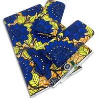 2022 new fashion veritable print african real wax fabric 100 cotton ankara wax ghana nigeria style pagne sewing material 9a021