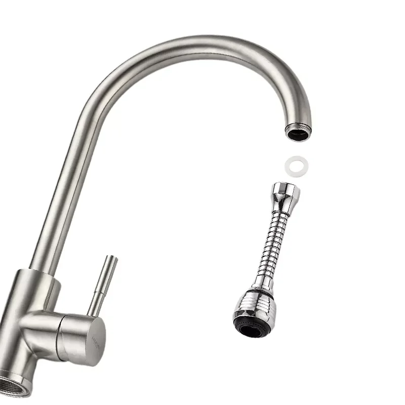 

2022New Degree Water Faucet Bubbler Kitchen Faucet Saving Tap Bathroom High Pressure Faucet Filter Water Saving Shower Spray
