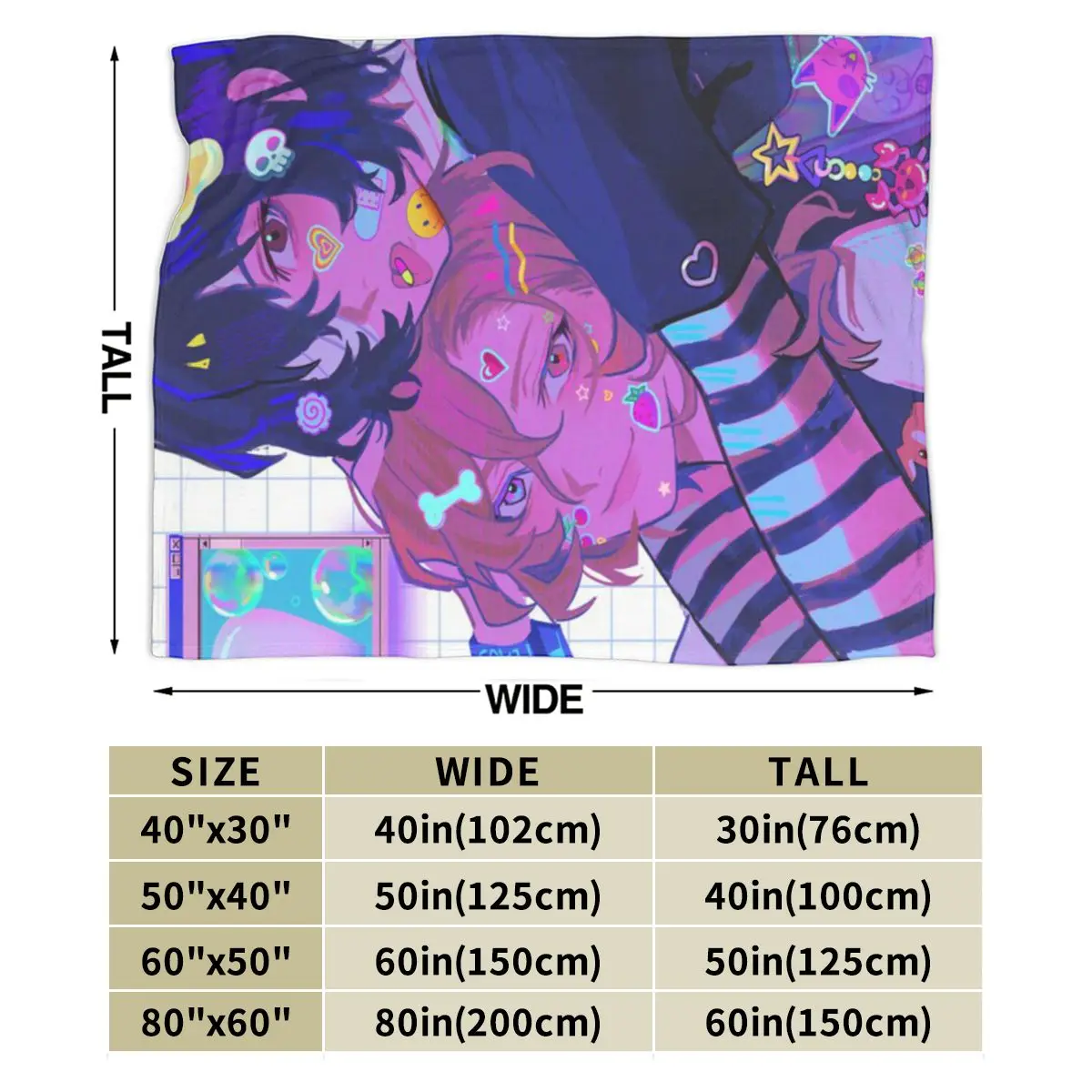 YTK Soukoku Ультрамягкое одеяло из микрофлиса