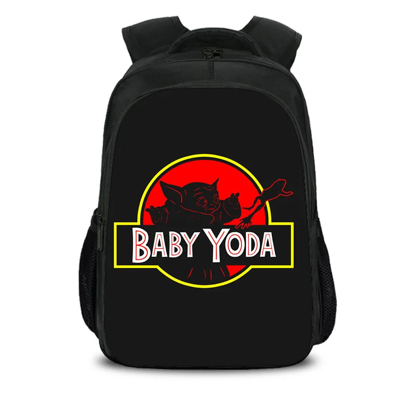 Disney The Mandalorian Backpcak for Boys Girls Baby Yoda Anime Casual School Bags Kindergarten Toddler Teenager Backpack Mochila