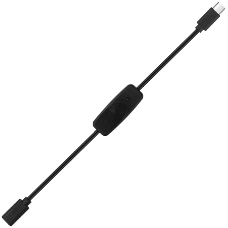 Выключатель питания USB Type-C с индикатором USB-выключатель для кабеля-удлинителя
