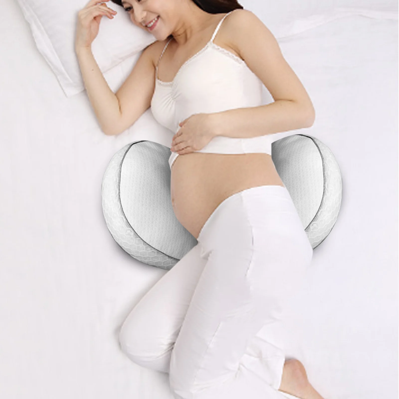 

Sleeping Support Pillow For Pregnant Women Body Side Sleeper U Shape Maternity Pillow Baby Breastfeeding Pregnancy Waist Pillow