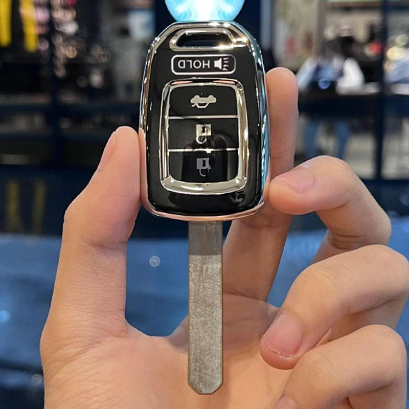 

4-кнопочный автомобильный брелок из ТПУ, чехол для Honda Accord CIVIC CRV Jazz HR-V HRV 2013 2014 2015 2016, держатель для пульта дистанционного управления