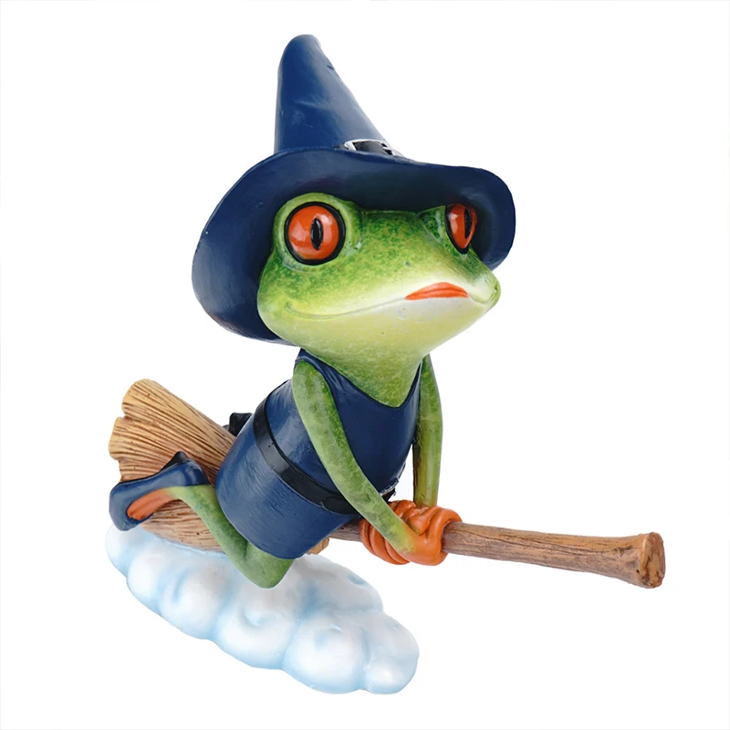 

Resin Statue Magic Frog Nordic Abstract Ornaments For Figurines Interior Sculpture Room Home Decor