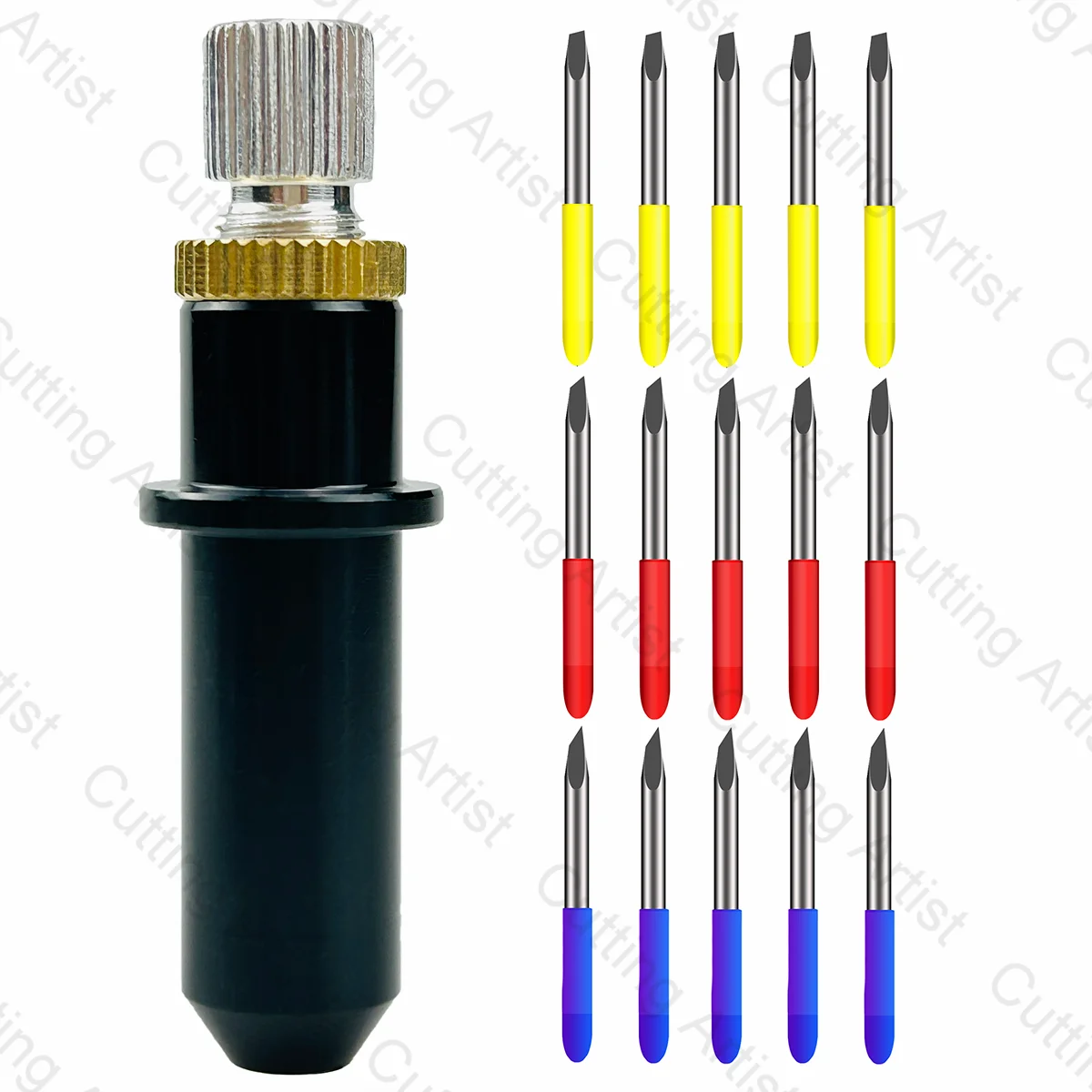 15 лезвий плоттера 30/45/60 градусов для Mimaki и 1 держатель резака