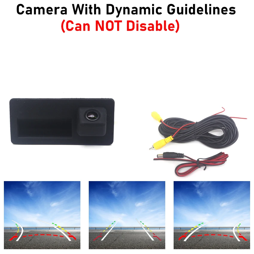 

Камера заднего вида для Audi A6 C7 4G Avant Allroad 2011 ~ 2018 Q5 2010 ~ 2018, резервная камера багажника, водонепроницаемая парковочная камера заднего вида