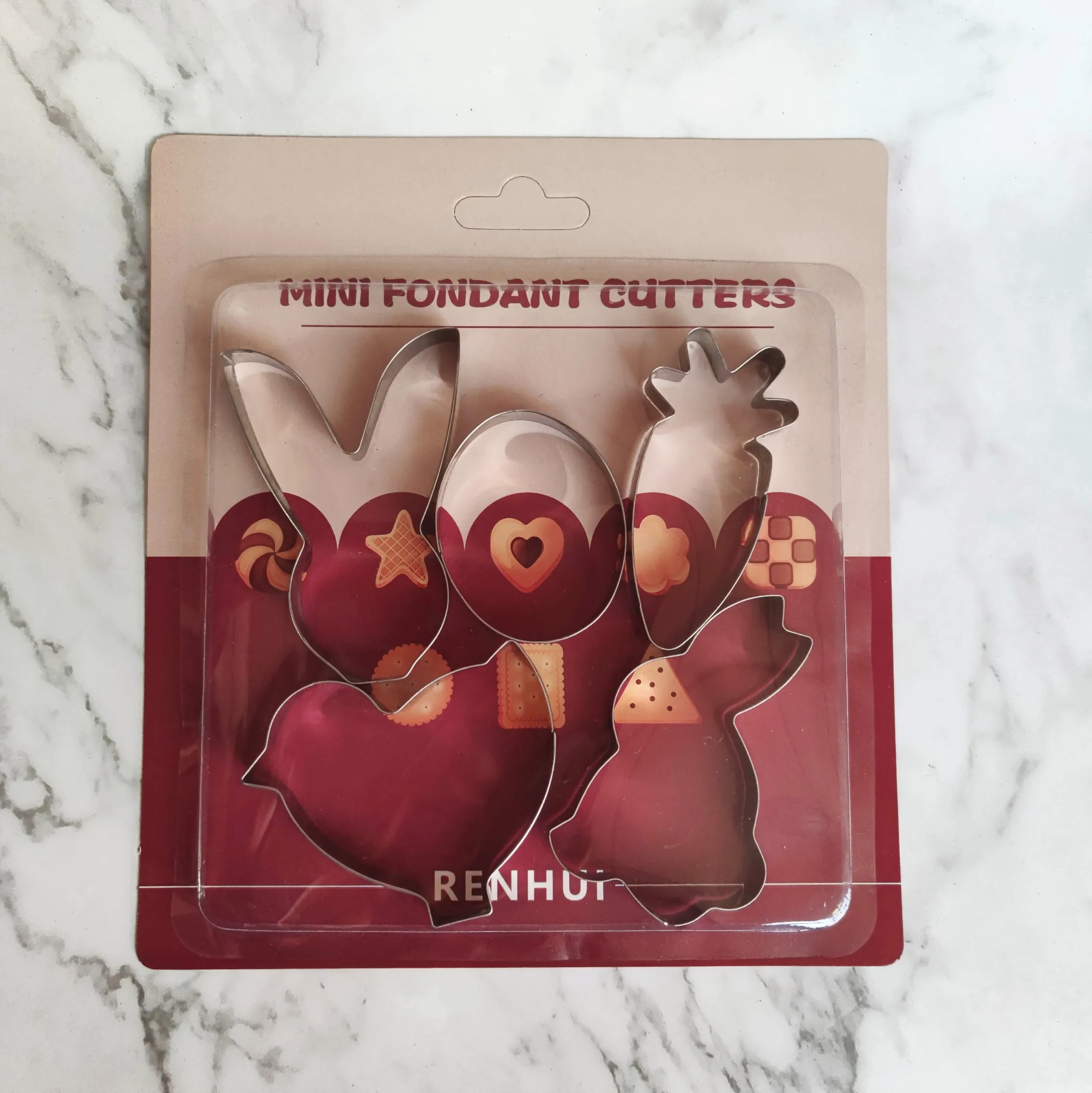 

5Pcs/set Easter DIY Cookie Cutter Cake Mold
