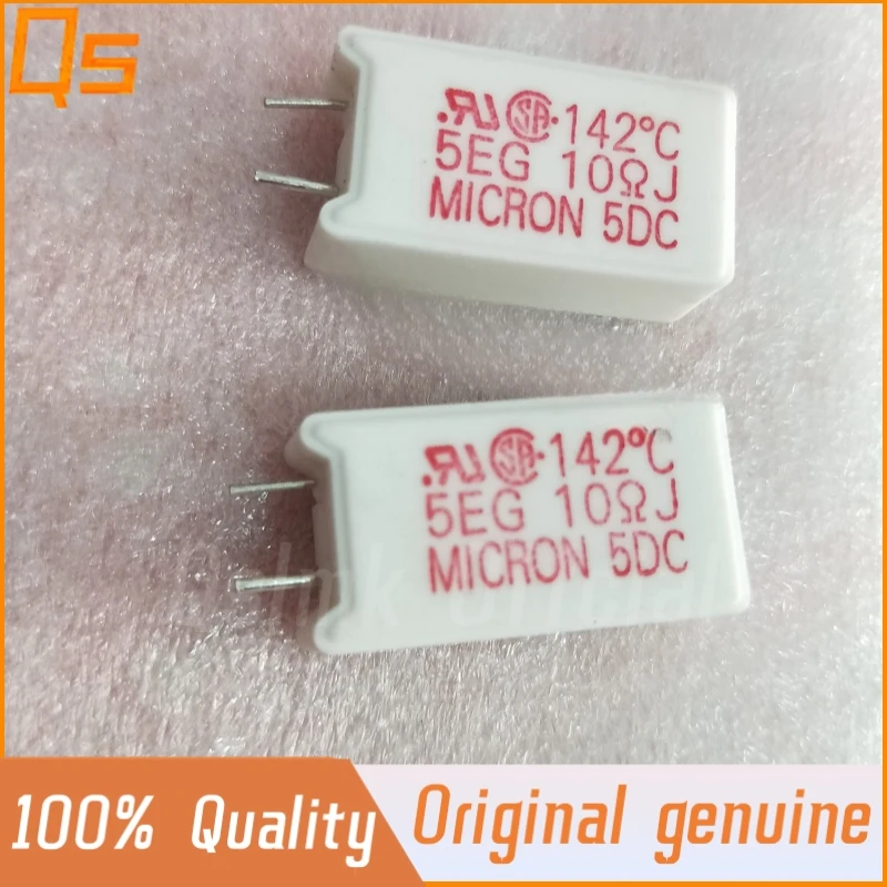 5EG 10 Ω J 5W 10R 5% 142 ℃ MICRON с температурным коэффициентом сопротивления цемента