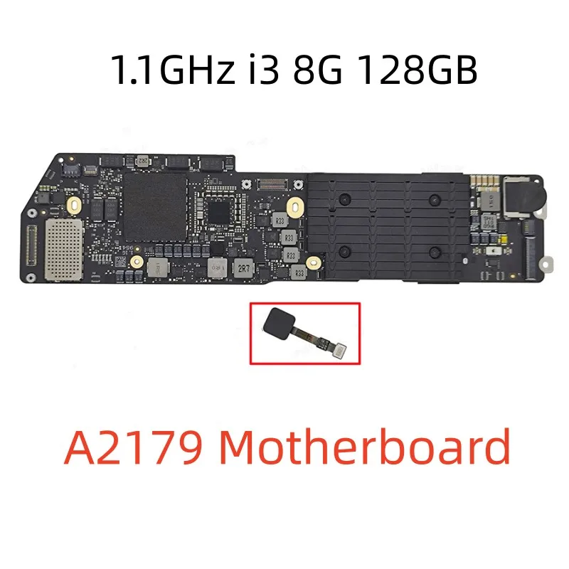 

Motherboard for macbook air retina 13" a2179 2020, logic board with touch button id 820-01958-a