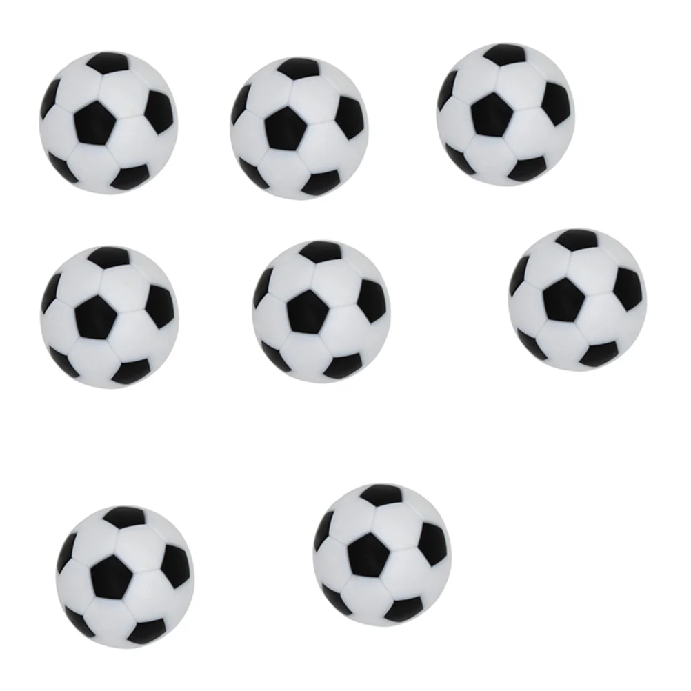 

8pcs 32mm Table Soccer Foosballs Game Replacement Official Tabletop Game Football Balls