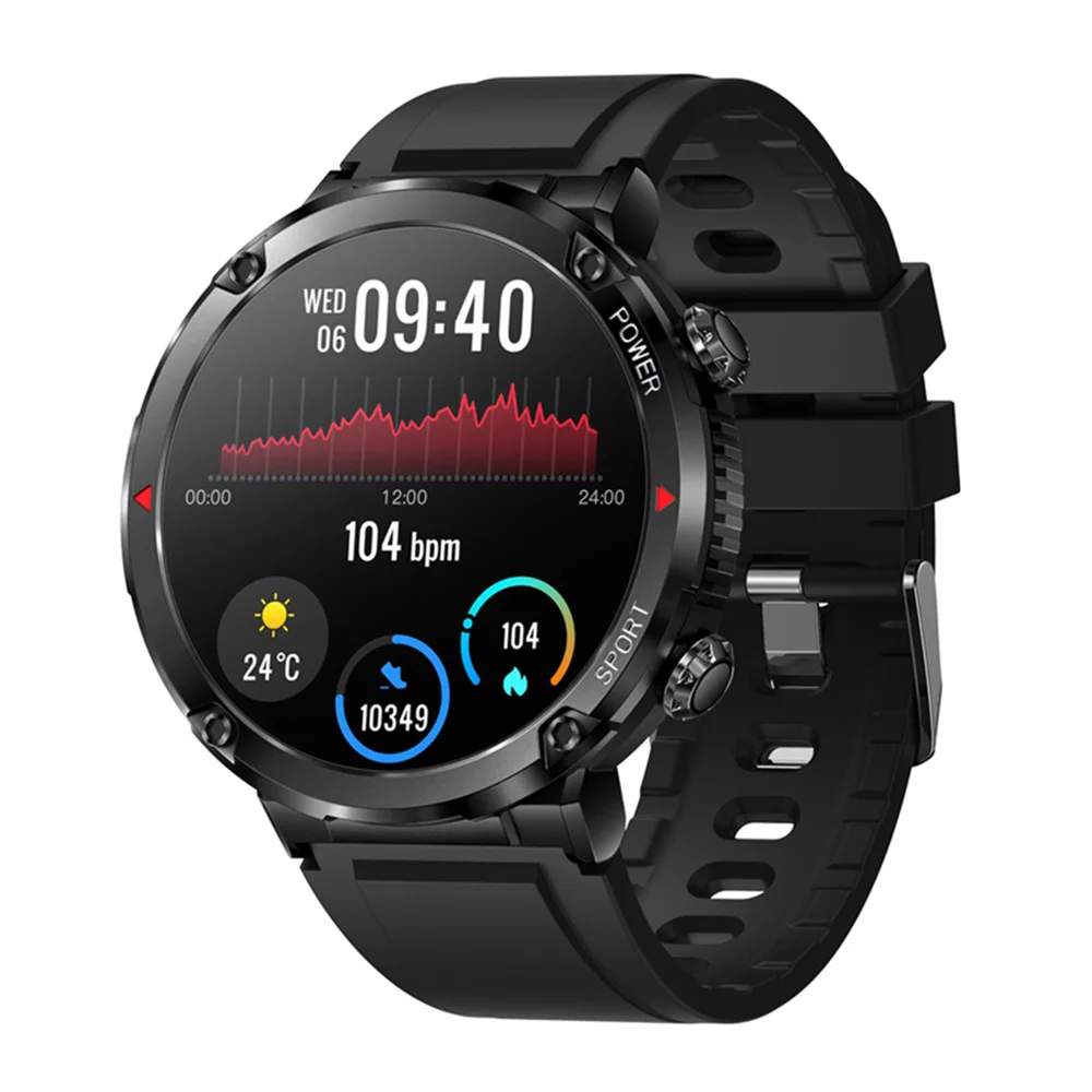 

T30 Outdoor Large Screen High-definition Step Heart Rate Blood Pressure And Multi Exercise Health Monitoring Smart Watch